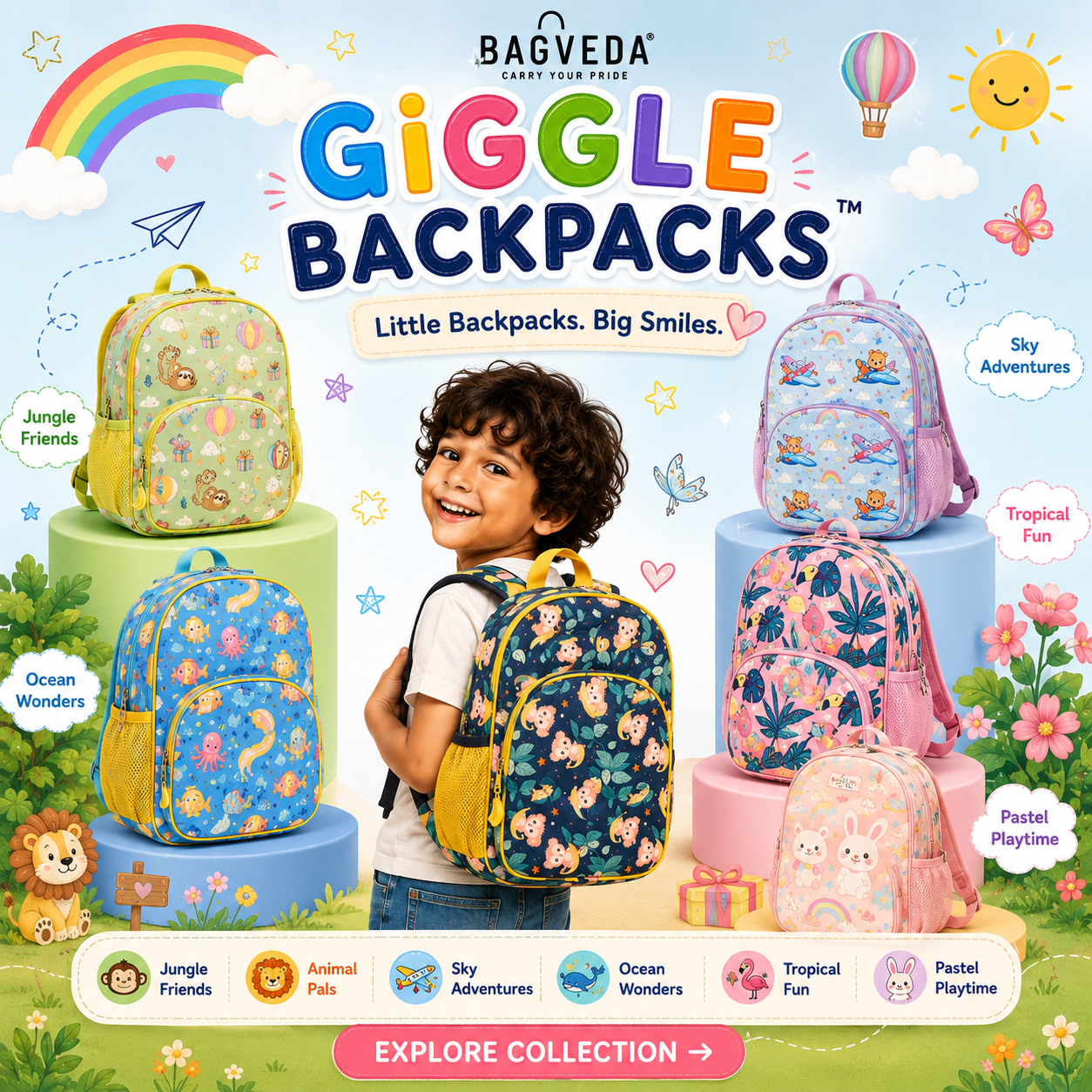 Giggle Backpacks