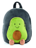 Avacado Soft Plush Kids Backpack