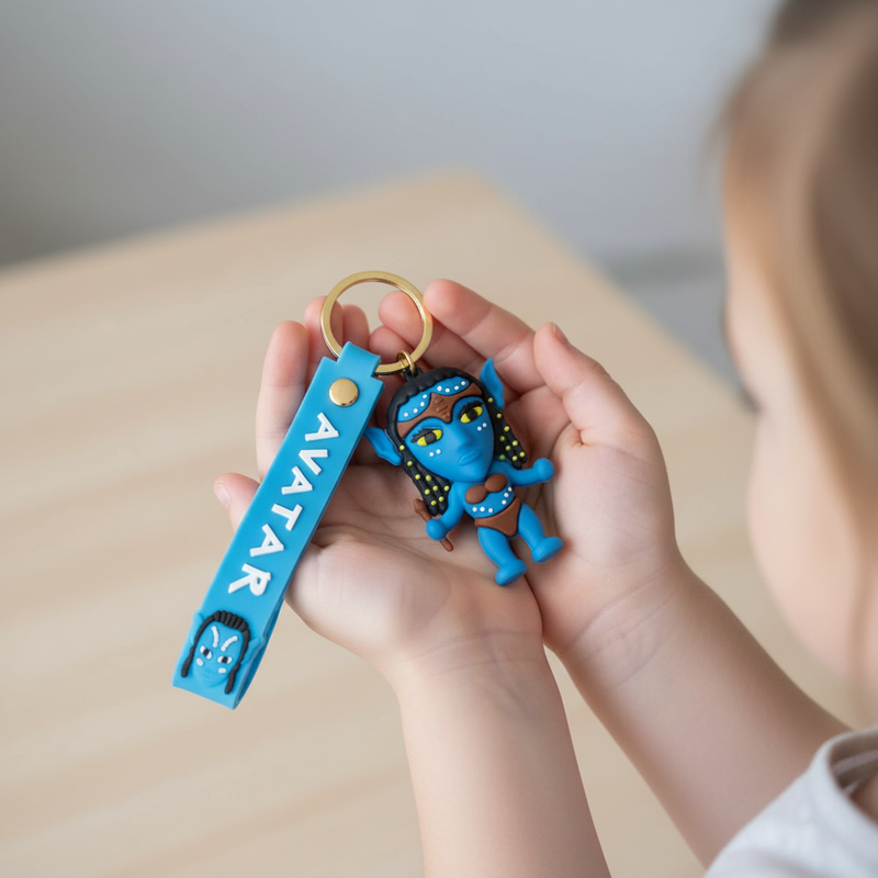 Avatar Silicone Keyring Accessories for Kids