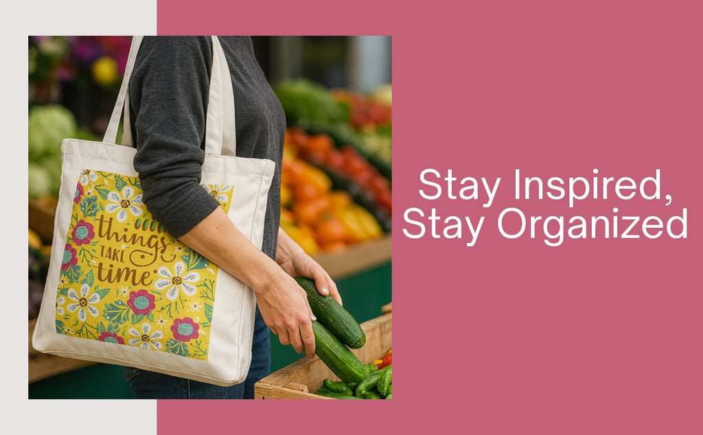 Good Things Take Time - Box Tote Bag