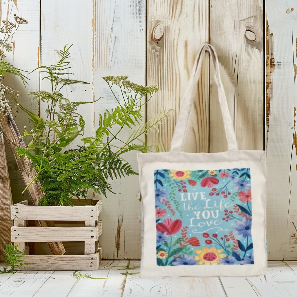 Live The Life You Love - Box Tote Bag — image 3