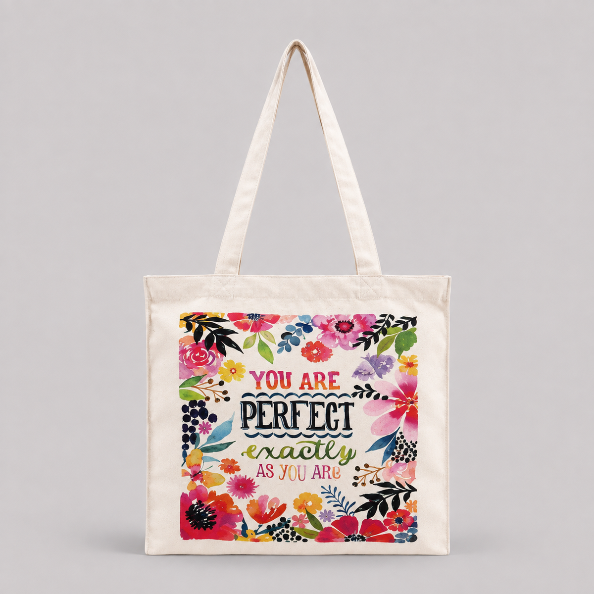 You Are Perfect - Box Tote Bag — image 1