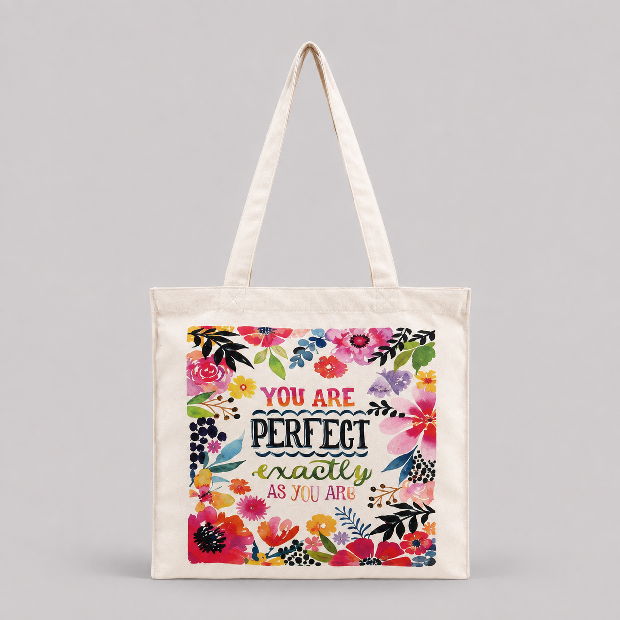 You Are Perfect - Box Tote Bag — image 1