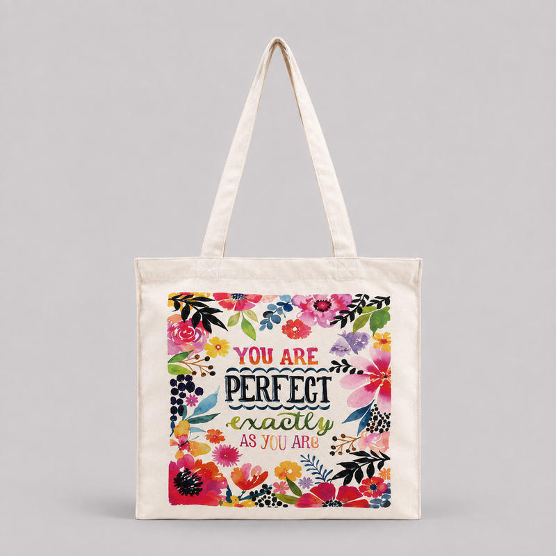 You Are Perfect - Box Tote Bag — image 1