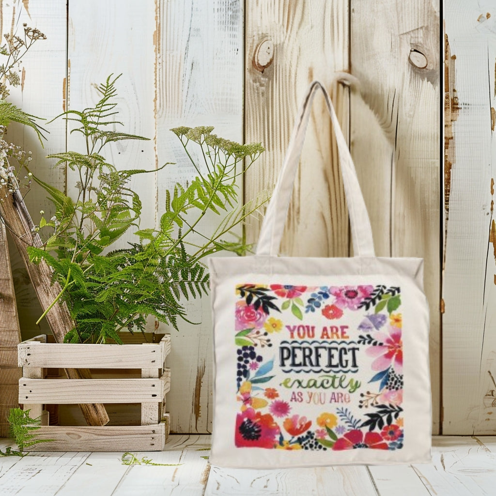 You Are Perfect - Box Tote Bag — image 3