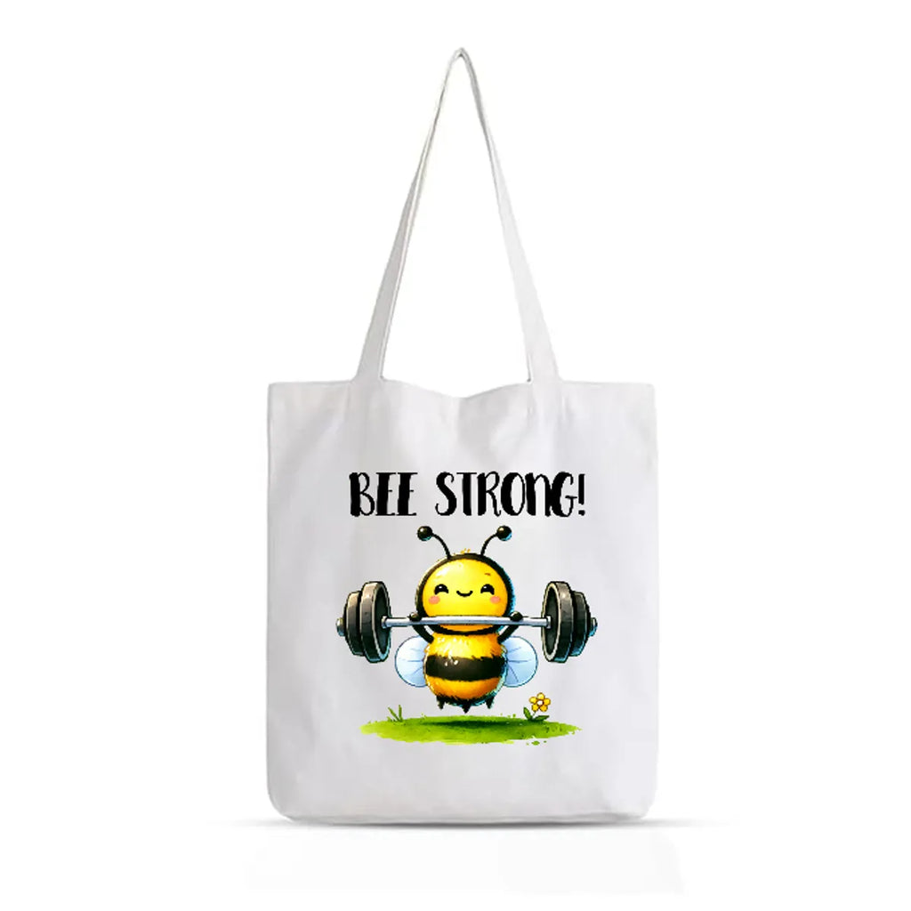Bee Strong - Printed Tote Bag