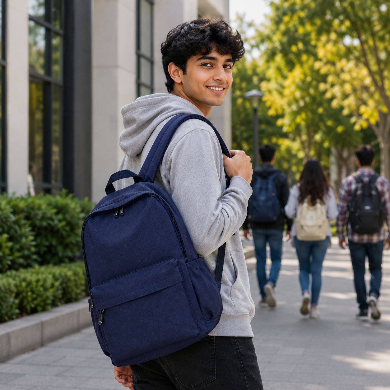 Navy Edition Backpack Designed for Everyday Hustle — image 3