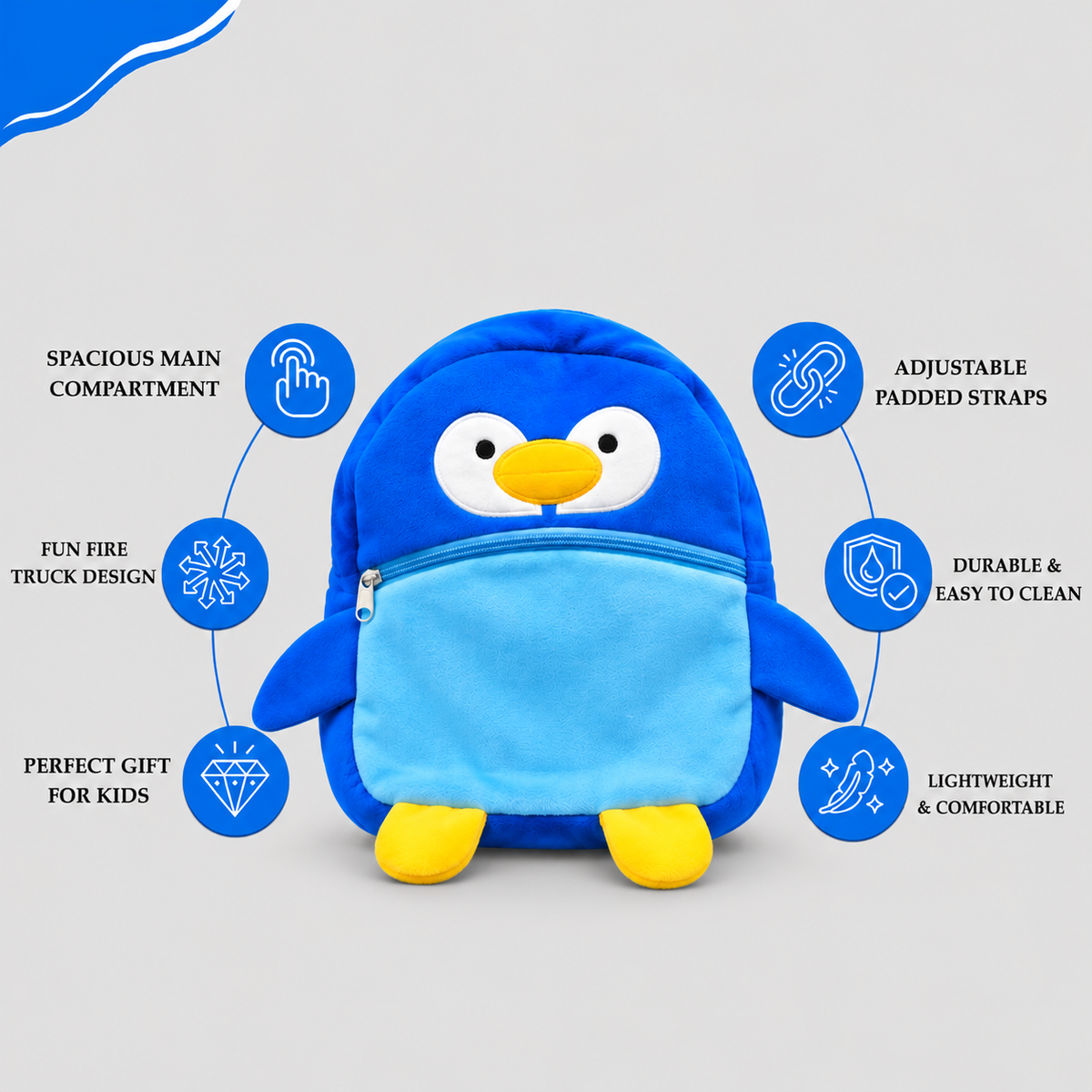 Blue Penguin Adventure Buddy