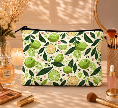 Citrus Botanical Pouch Pouch Set Of 2 Pieces