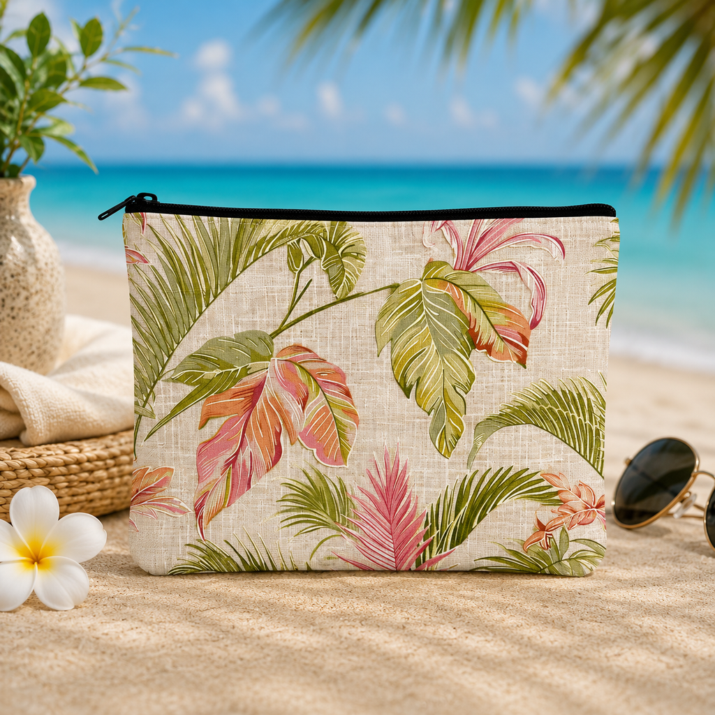 Floral Pouch Set Of 2 Pieces