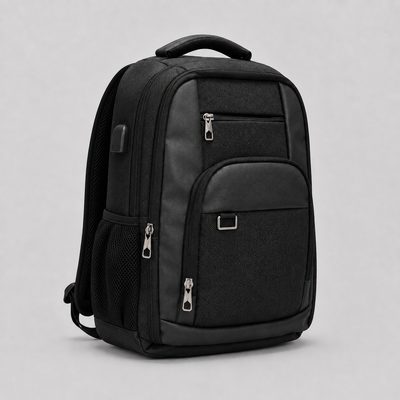 Urban Edge Black Backpack