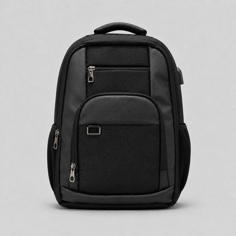 Urban Edge Black Backpack