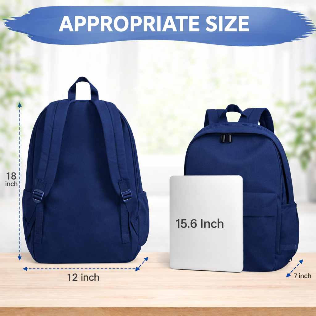 Navy Edition Backpack Designed for Everyday Hustle