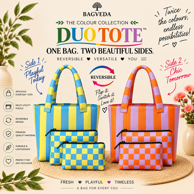 DUOTOTE — One Bag. Two Beautiful Sides.