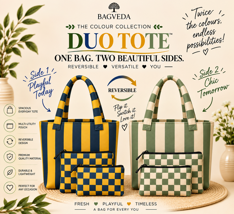DUOTOTE — One Bag. Two Beautiful Sides.