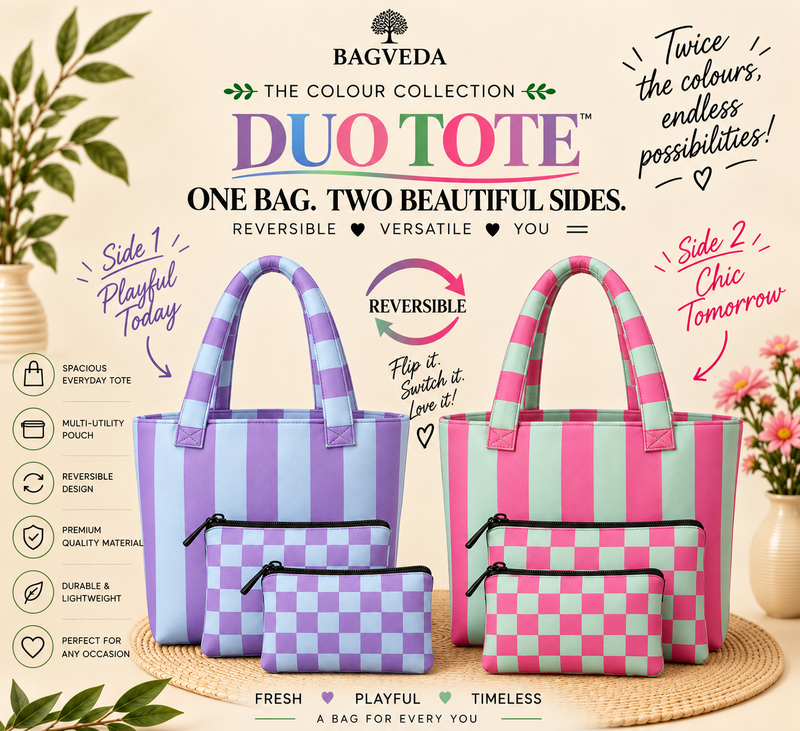 DUOTOTE — One Bag. Two Beautiful Sides.