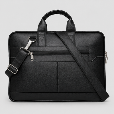 Premium Black Laptop Bag – Sleek & Durable