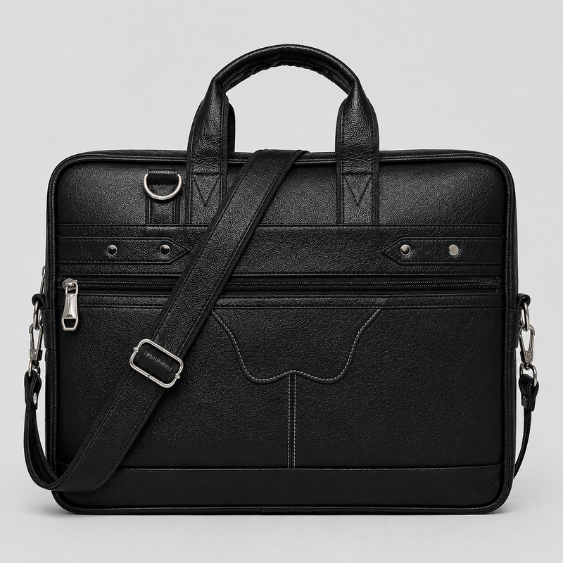 Premium Black Laptop Bag – Sleek & Durable