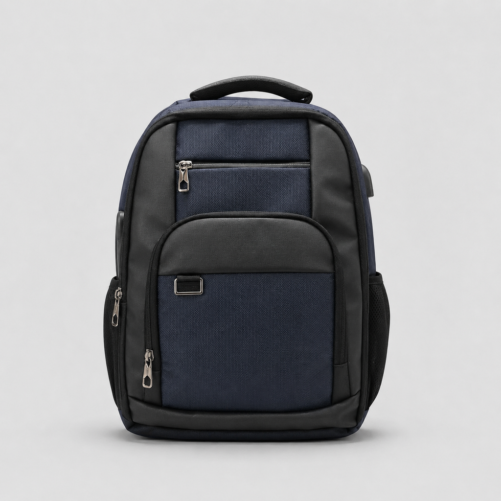 Urban Edge Navy Blue Backpack