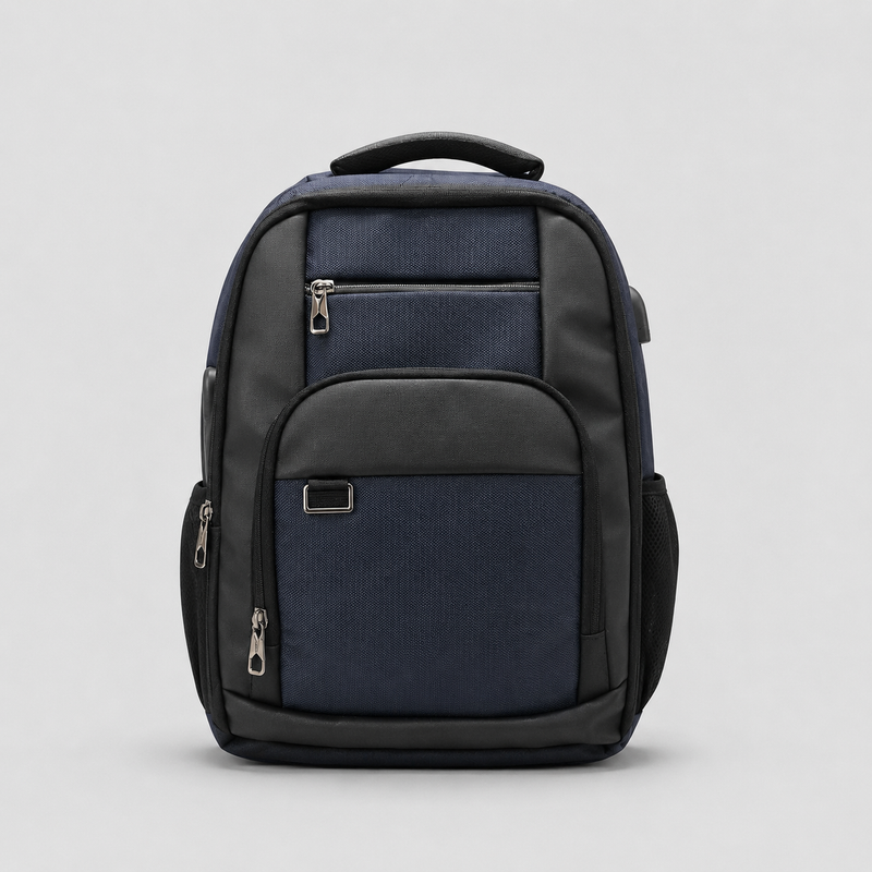 Urban Edge Navy Blue Backpack