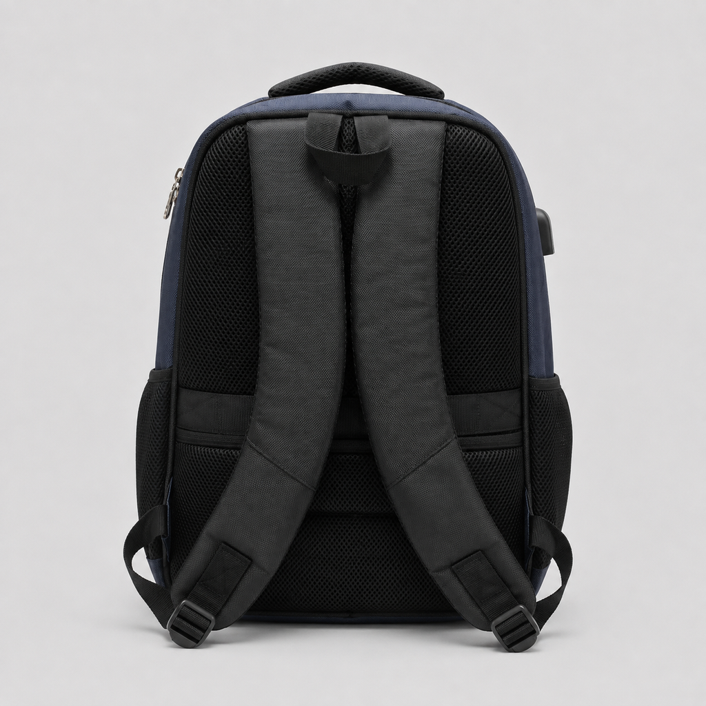 Urban Edge Navy Blue Backpack