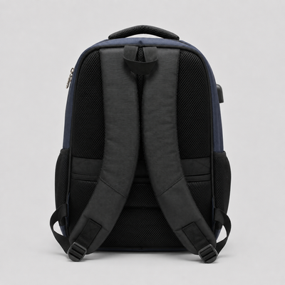 Urban Edge Navy Blue Backpack
