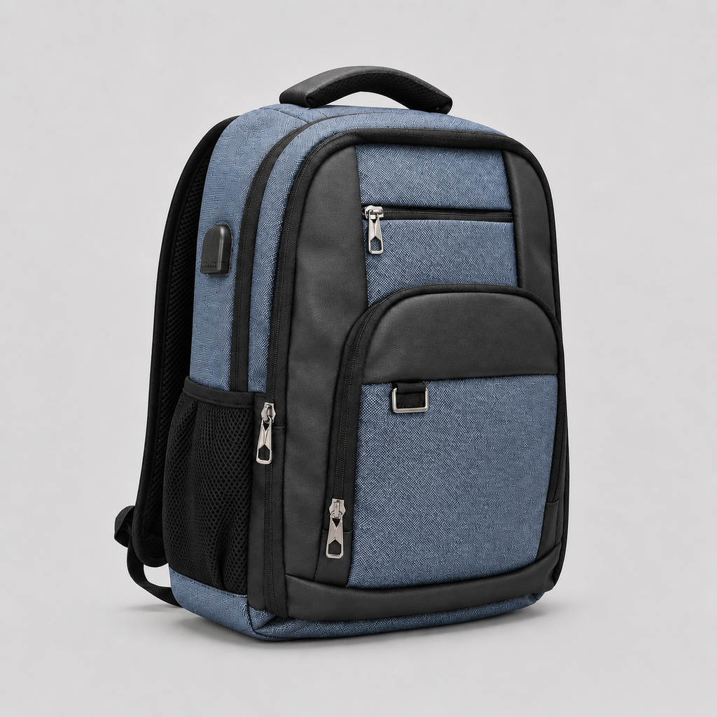 Urban Edge Blue Backpack