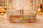 Wedding Fancy Shagun Cash and Money Gaddi Box - Royal Print