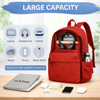 Urban Fire Red Edition Backpack - Fresh Look. Smart Carry.