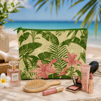 Floral Pouch Set Of 2 Pieces