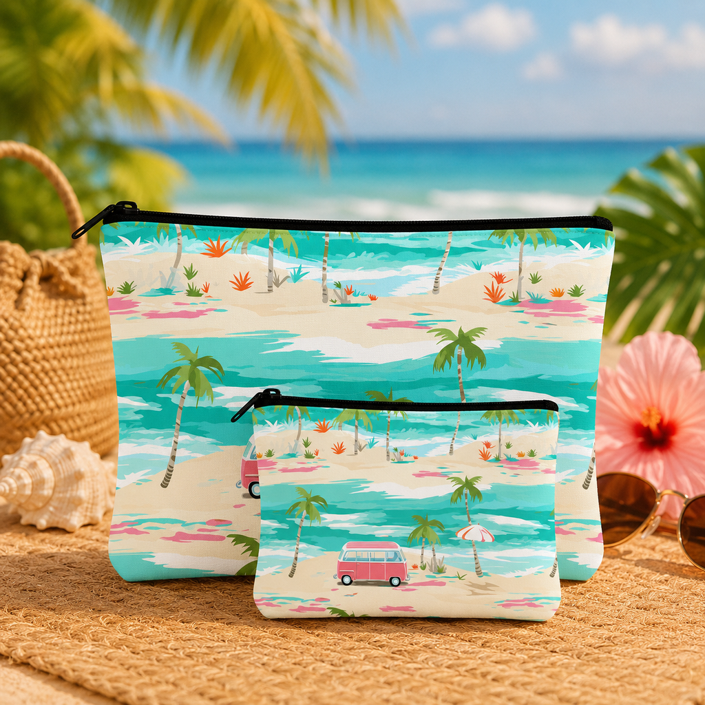 Beach Van Pouch Set Of 2 Pieces