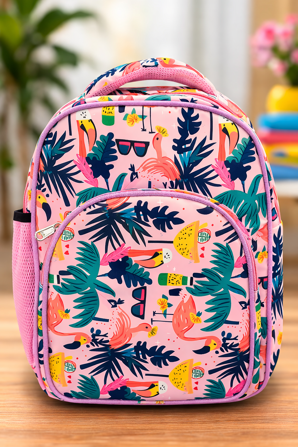 Tropical Flamingo Kids Backpack