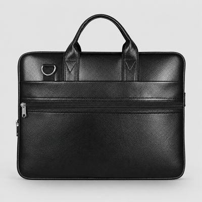 Premium Black  Laptop Briefcase – Smart, Structured & Professional