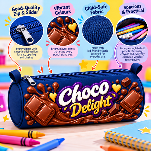 Choco Delight Pencil Pouch