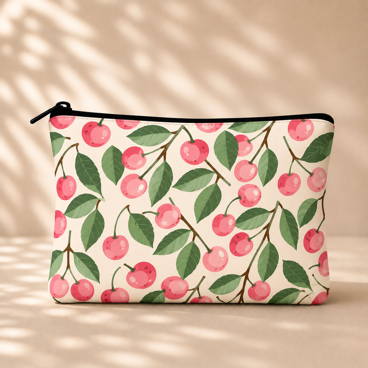 Cherry Blossom Botanical Pouch Pouch Set Of 2 Pieces