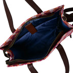 Burgandy Premium Floral Patterned Hand Bag For Women