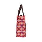 Burgandy Premium Floral Patterned Hand Bag For Women
