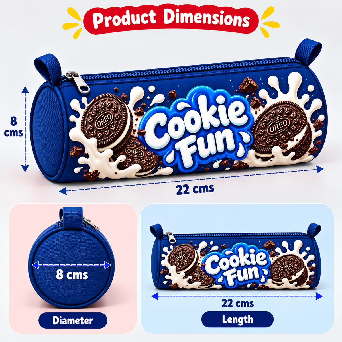 Cookie Fun Pencil Pouch