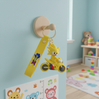 Super Sonic Silicone Keyring Accessories for Kids