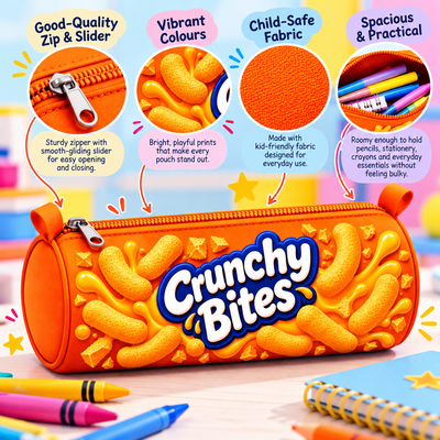 Crunchy Bites Pencil Pouch
