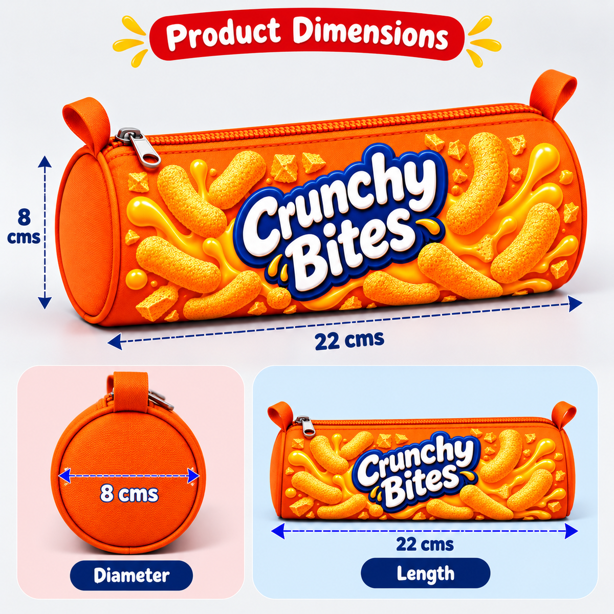 Crunchy Bites Pencil Pouch