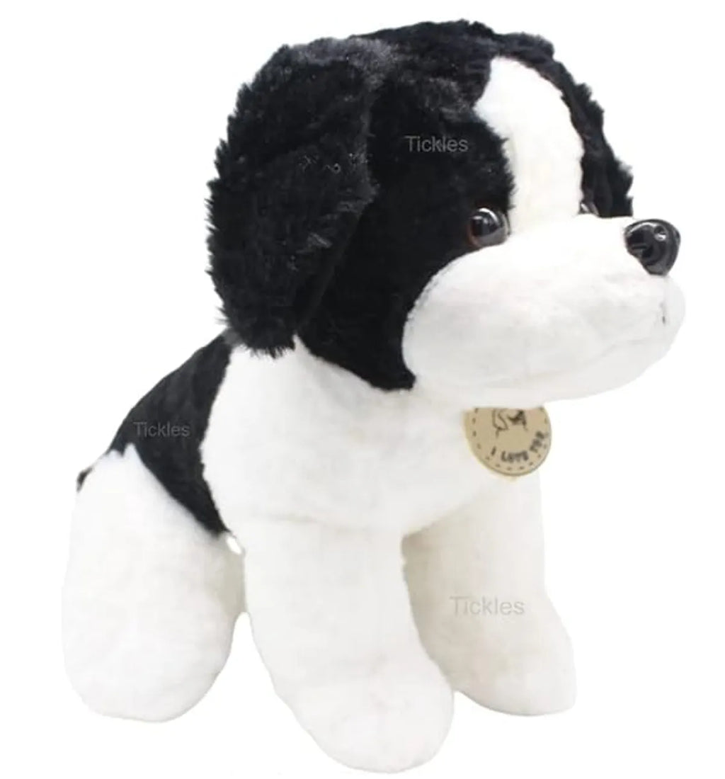 Cute Plush Kids Toy Dog Black