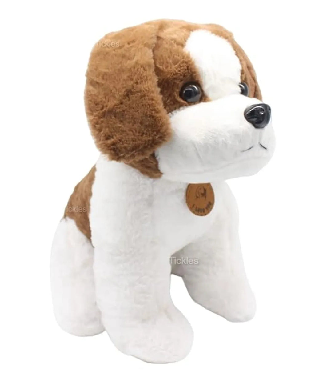 Cute Plush  Kids Toy Dog Brown