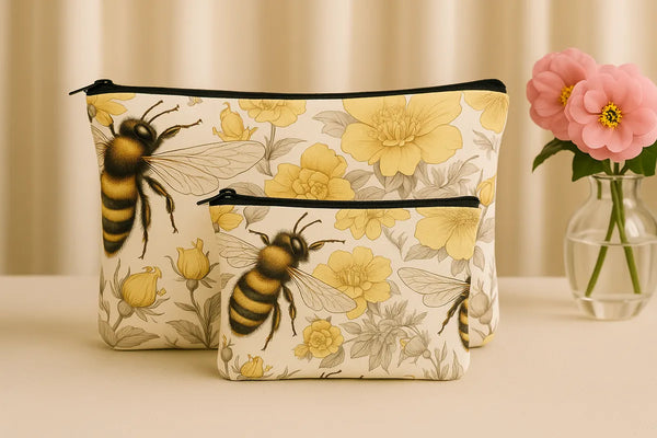 Botanical Bloom Pouch Set Of 2 Pieces