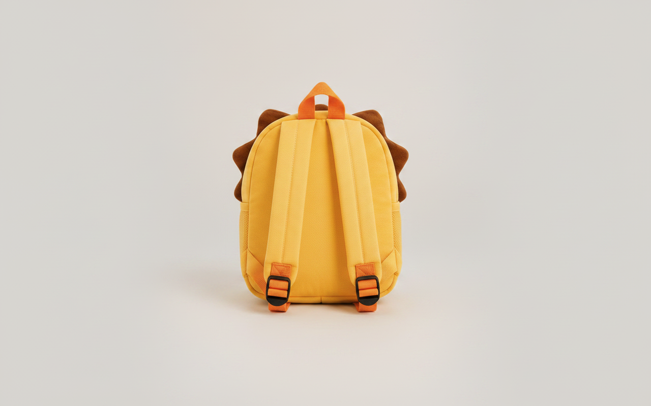 Little Lion Soft Plush Kids Backpack