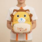 Little Lion Soft Plush Kids Backpack