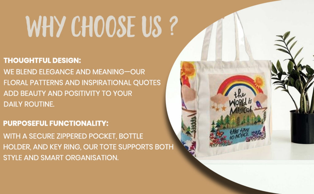 The World Is Magical - Box Tote Bag