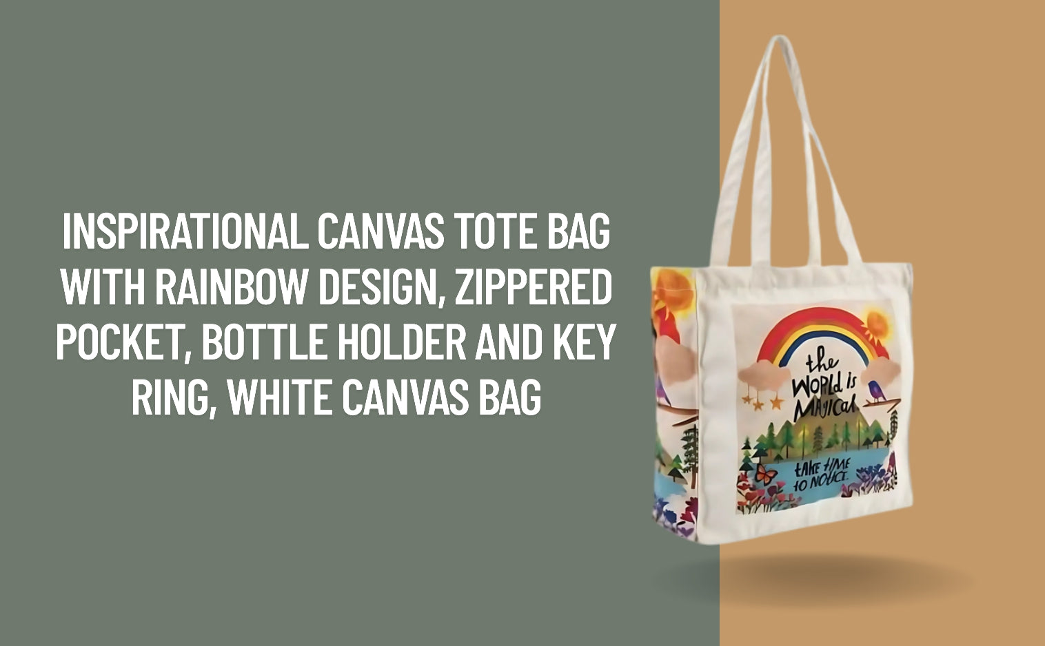 The World Is Magical - Box Tote Bag