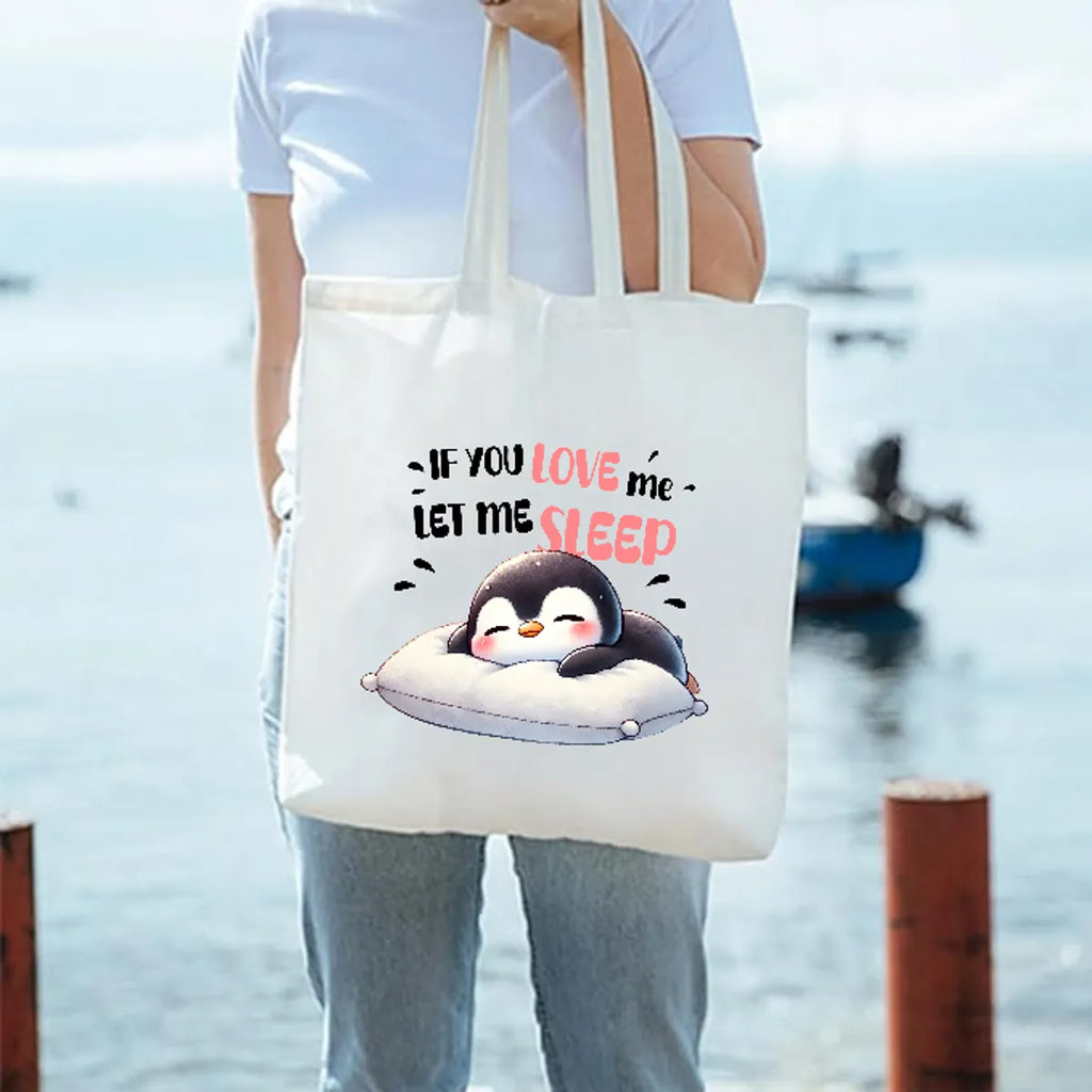 If You Love Me - Printed Tote Bag