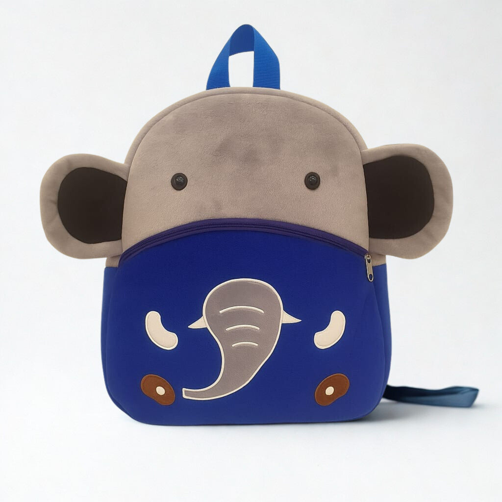 Jumbo Elephant Soft Plush Kids Backpack